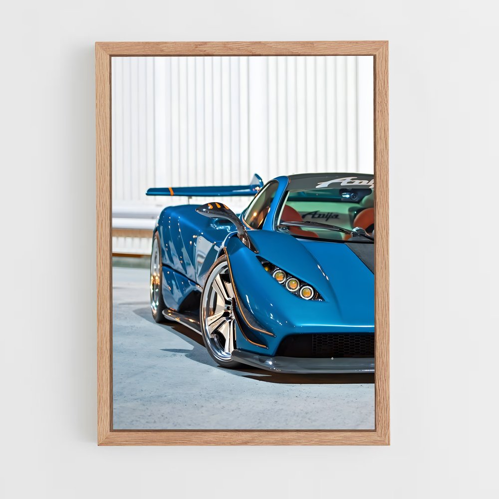 Poster Zonda Mystique – affiche Pagani (vue 4)
